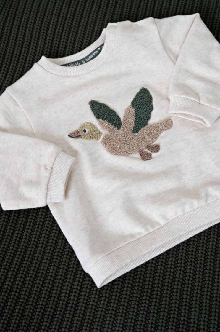 BJ SWEATER WIGGLE AND WAGGLE 610 OFFWHITE ME