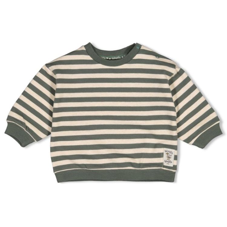 BJ SWEATER STR OS WIGGLE AND W 300 GROEN