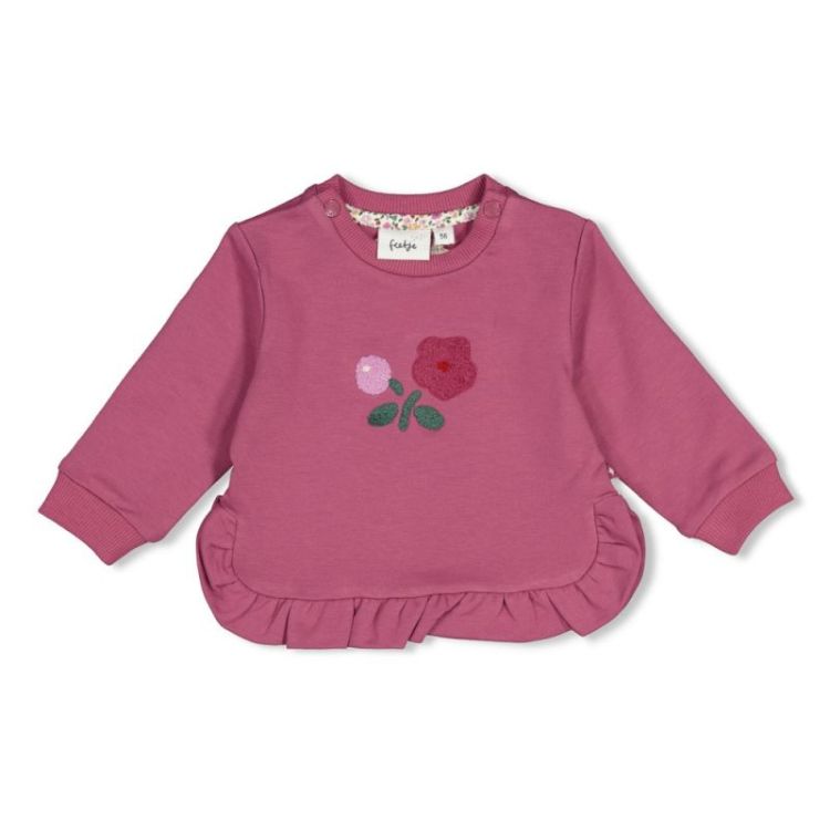 BM SWEATER RUCH REL RIB AFTERN 115 BERRY