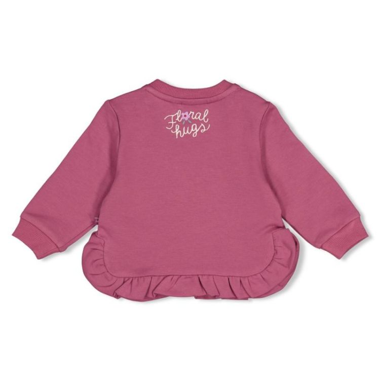 BM SWEATER RUCH REL RIB AFTERN 115 BERRY