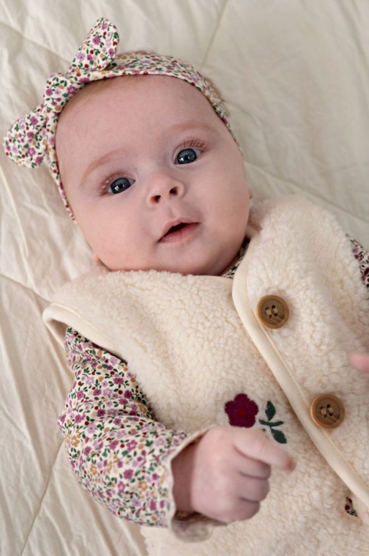 BM TEDDY GILET BORD AFTERNOON  630 CREME