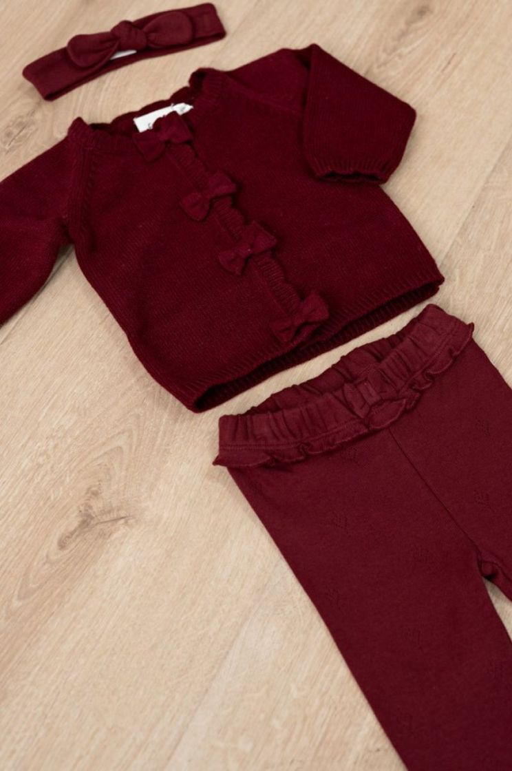BM VESTJE GEBR MY LITTLE LOVE 130 BORDEAUX