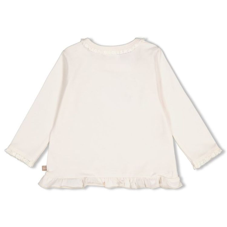BM LONGSL T-SH RUCHES MY LITTL 600 OFFWHITE