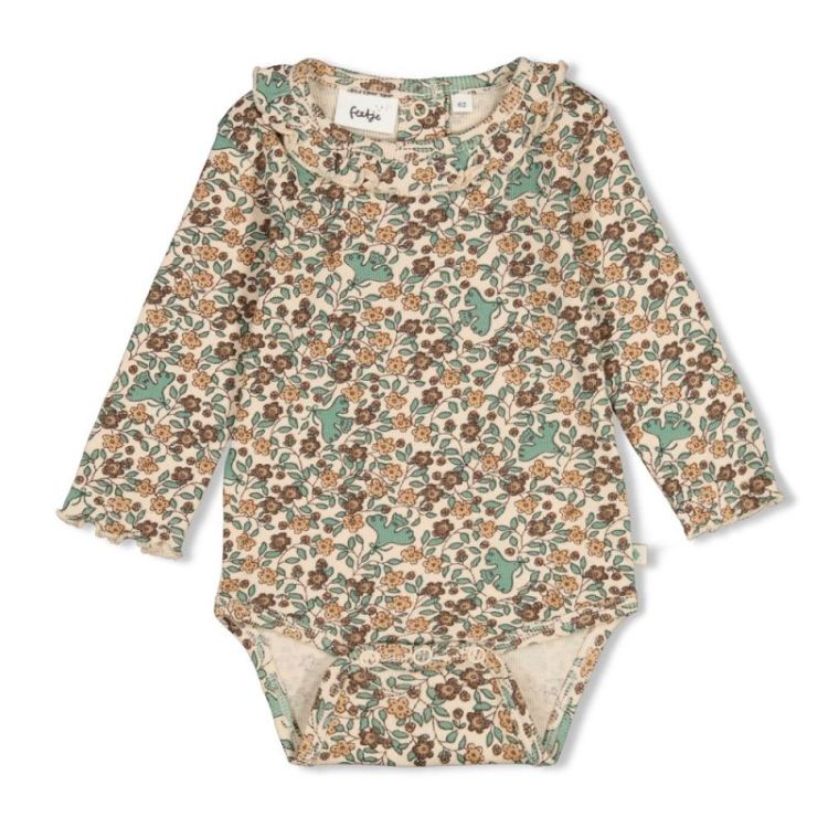 BM ROMPER RIB AOP LUCKY BLOOMB 600 OFFWHITE