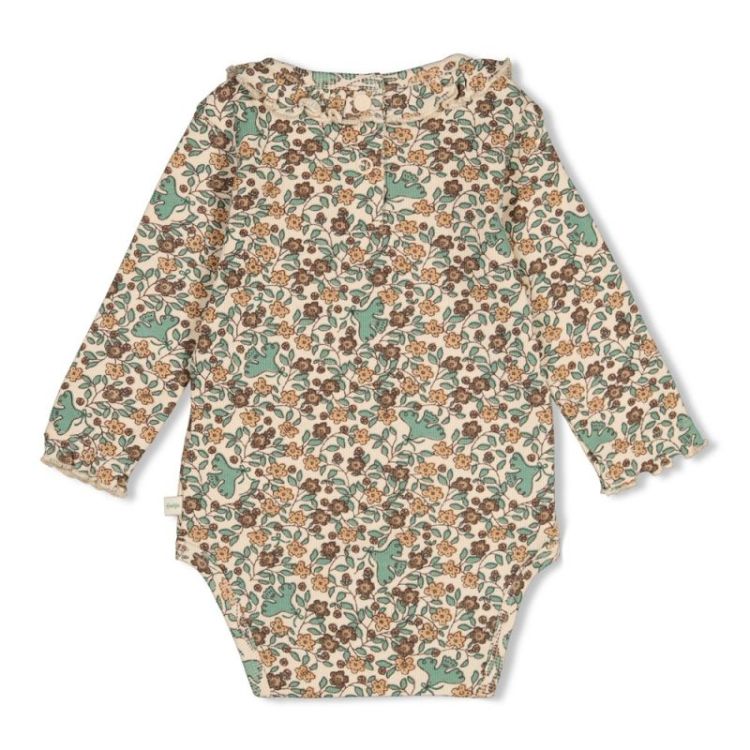 BM ROMPER RIB AOP LUCKY BLOOMB 600 OFFWHITE