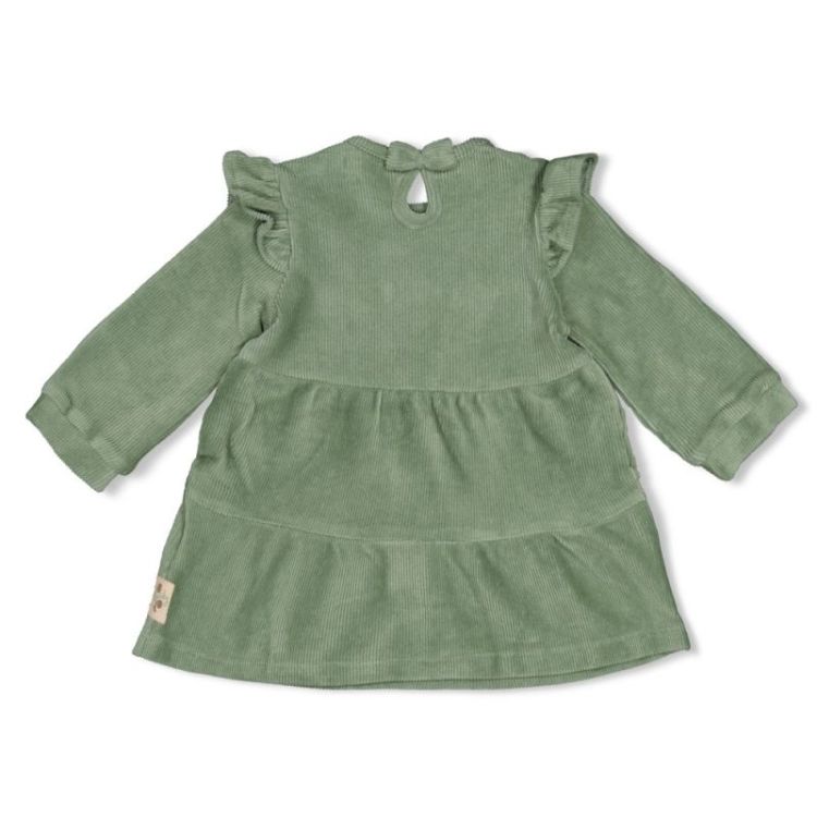 BM JURK VELOURS RIB LUCKY BLOO 335 GROEN
