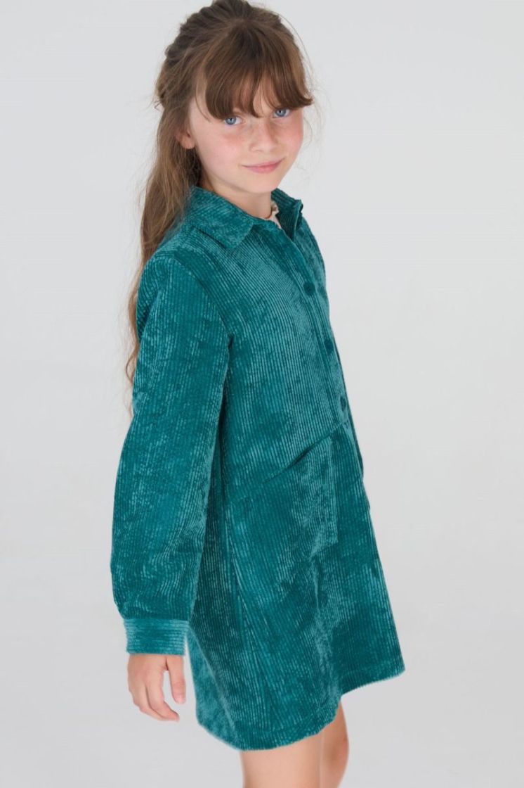D KLEED AGATHE 085 PETROL GREE