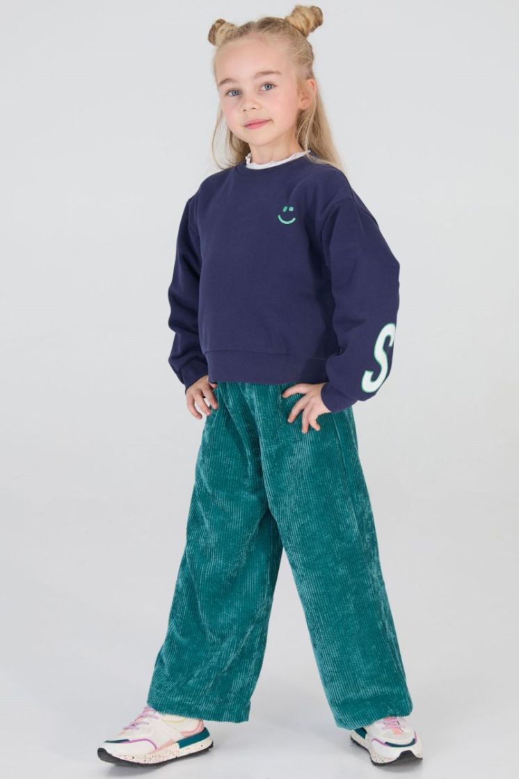 M BROEK CELINE 085 PETROL GREE