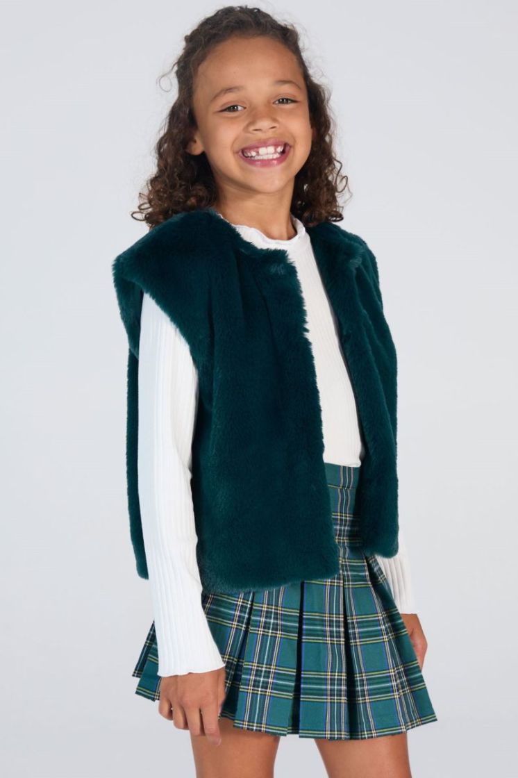 M BODYWARMER FELICIA 084 DARK GREEN