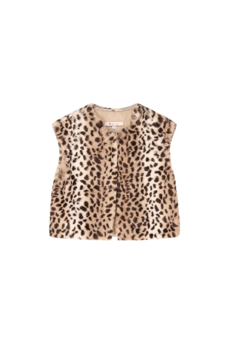 M BODYWARMER FINNA 133 LEOPARD