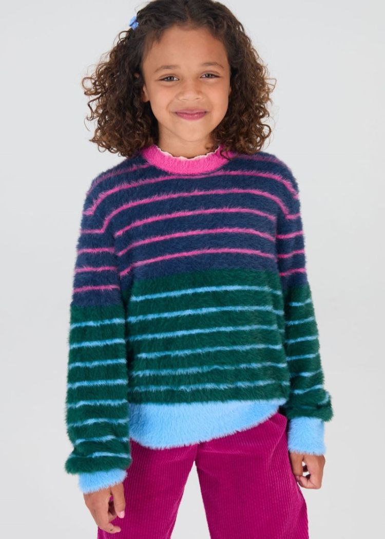 M PULL ZENDAYA 135 BUE/GREEN S