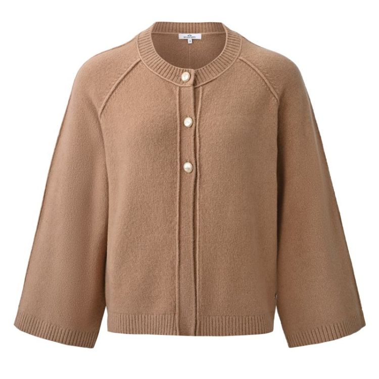 D CARDIGAN HVS NOOR 1005 CAMEL