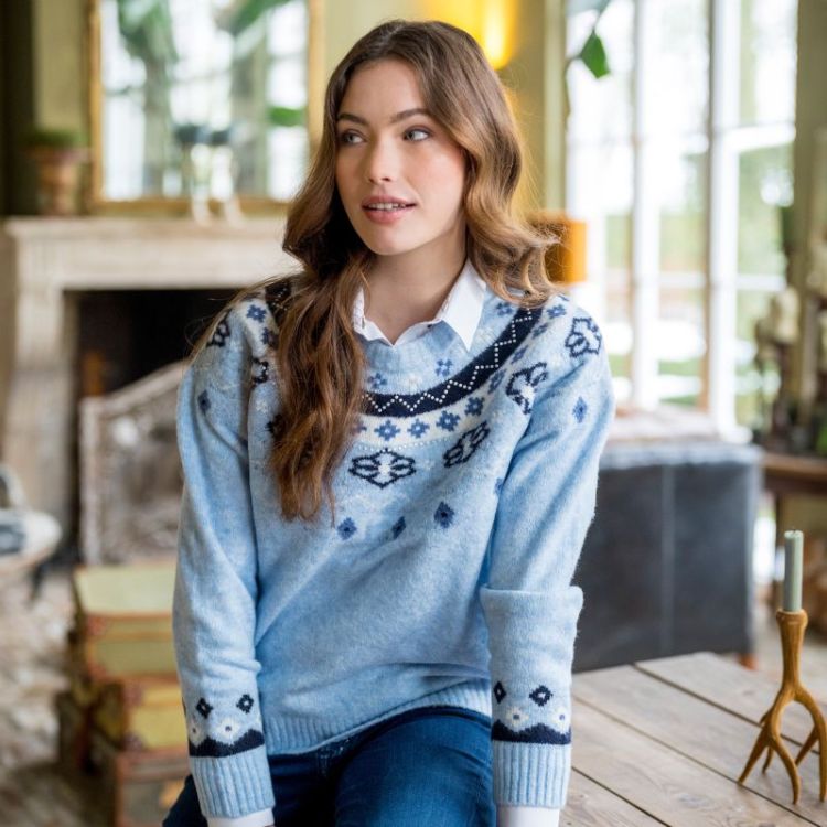 D PULL HVS NORA 5045 LIGHTBLUE