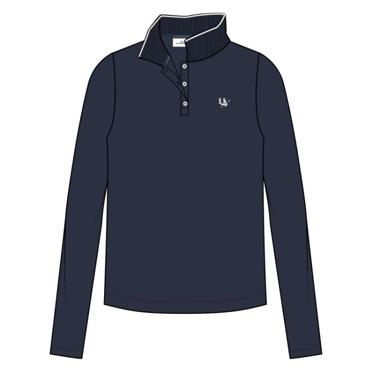 D POLOSHIRT HVS ERIN 5001 NAVY