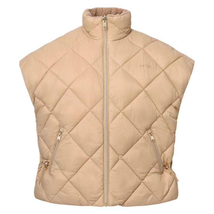 D BODYWARMER HVS IRIS 1005 CAMEL