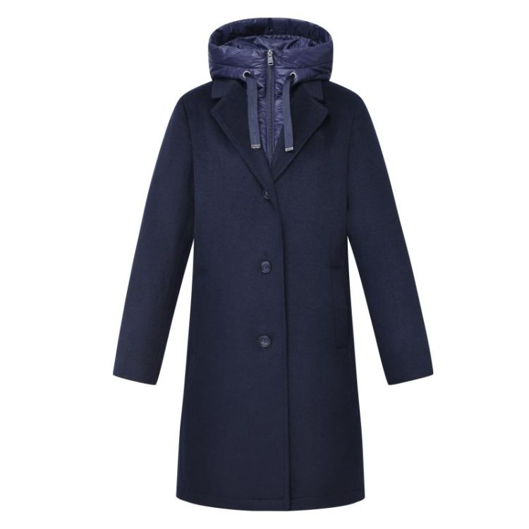D WOOLMIX COAT HVS JENNIFER 5001 NAVY