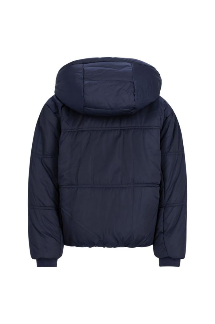 M AUKJE SH PUFFER HOODED JAS 190 NAVY