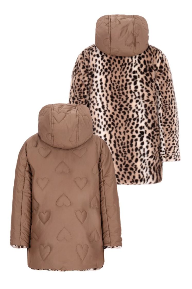 M ANNA REVERS MIDI HOOD JAS 470 CHOCO
