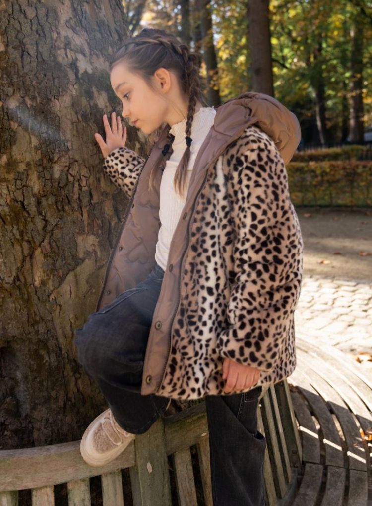M ANNA REVERS MIDI HOOD JAS 470 CHOCO