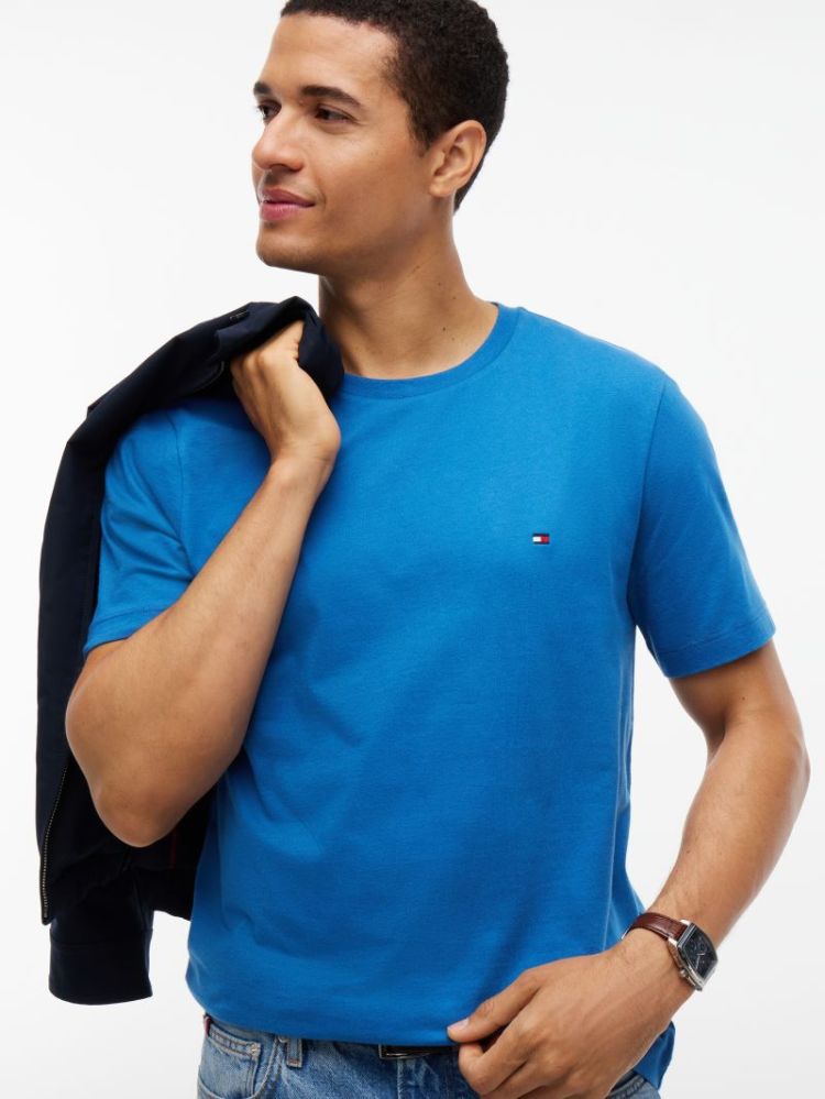 H ESS SEASONAL REG FIT T-SHIRT C2Y ANTIQUE BLU