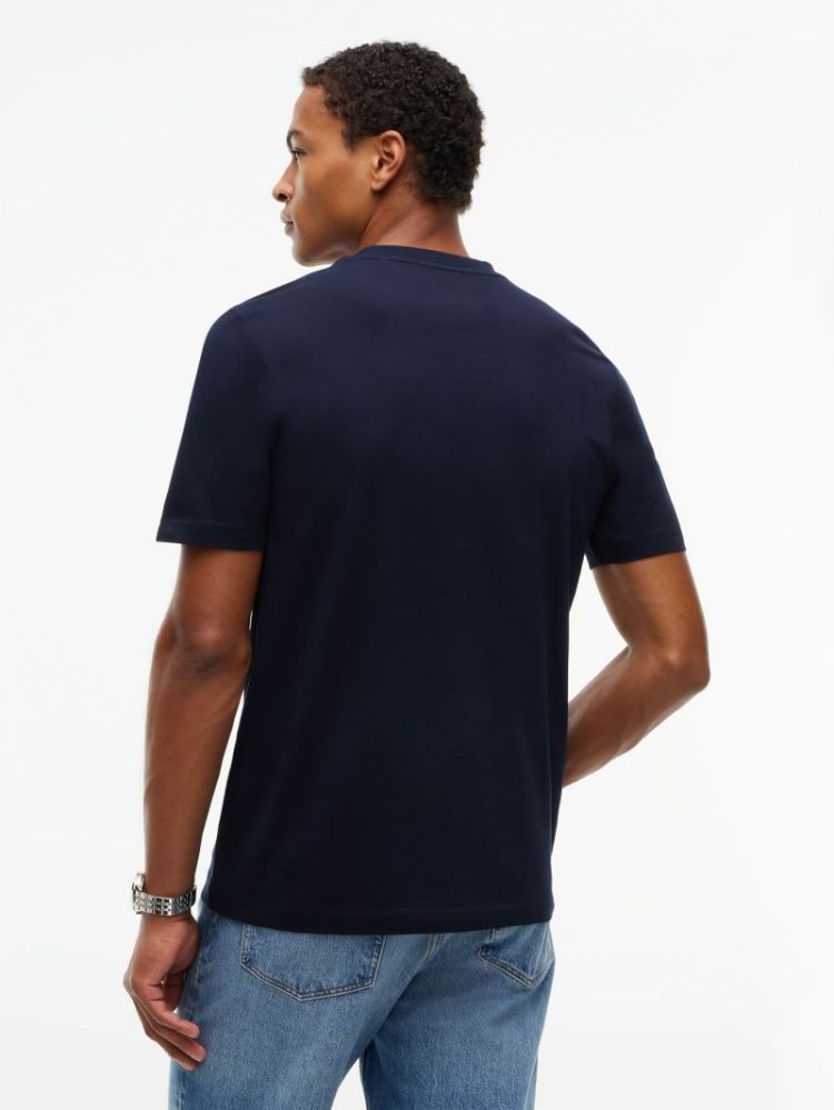 H BRAND LOVE SMALL SCRIPT T-SH DW5 NAVY BLUE