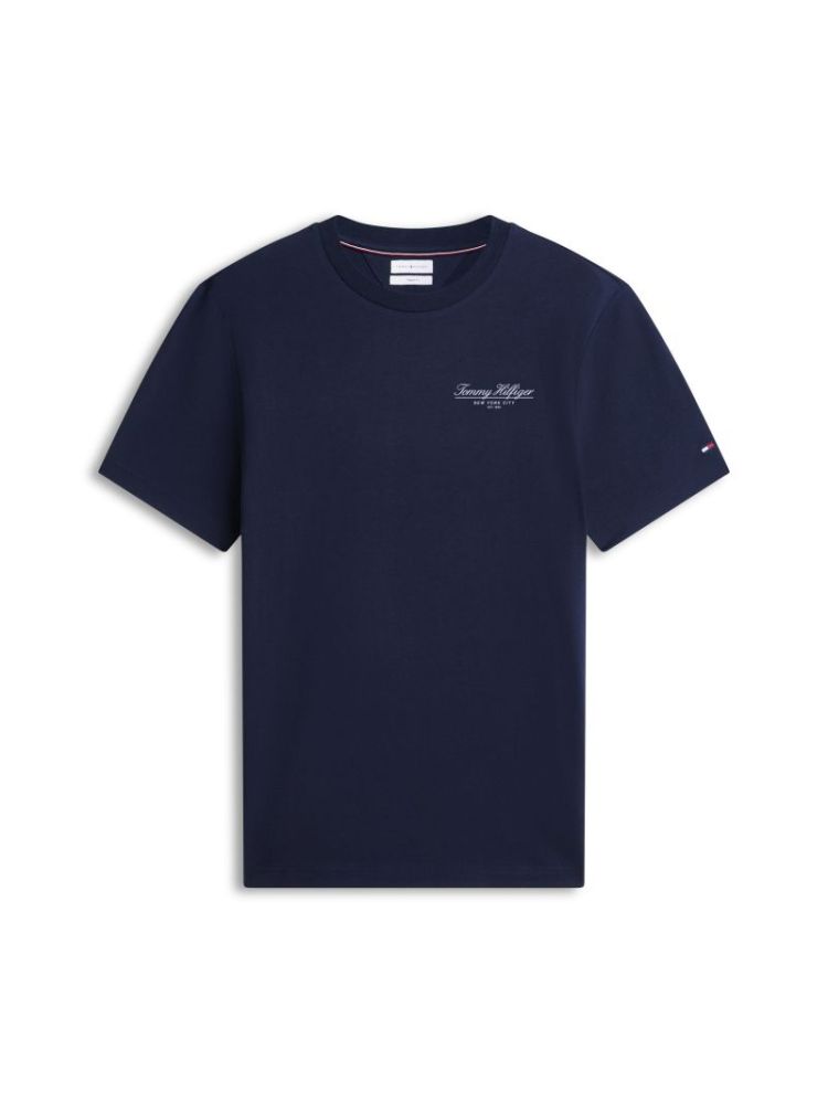 H BRAND LOVE SMALL SCRIPT T-SH DW5 NAVY BLUE