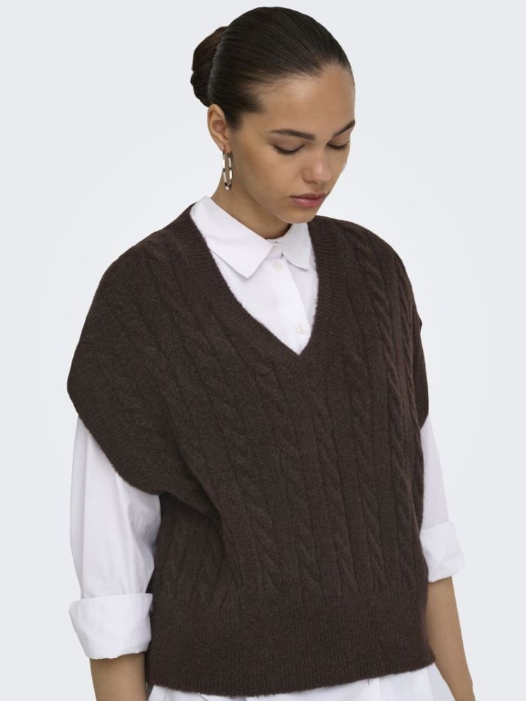 121010 Pullover 237375001 Coffe