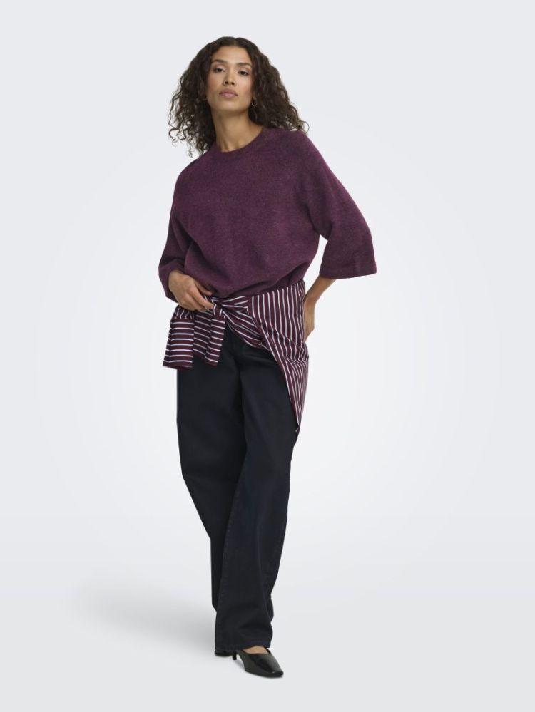 121010 Pullover 294415001 Mauve