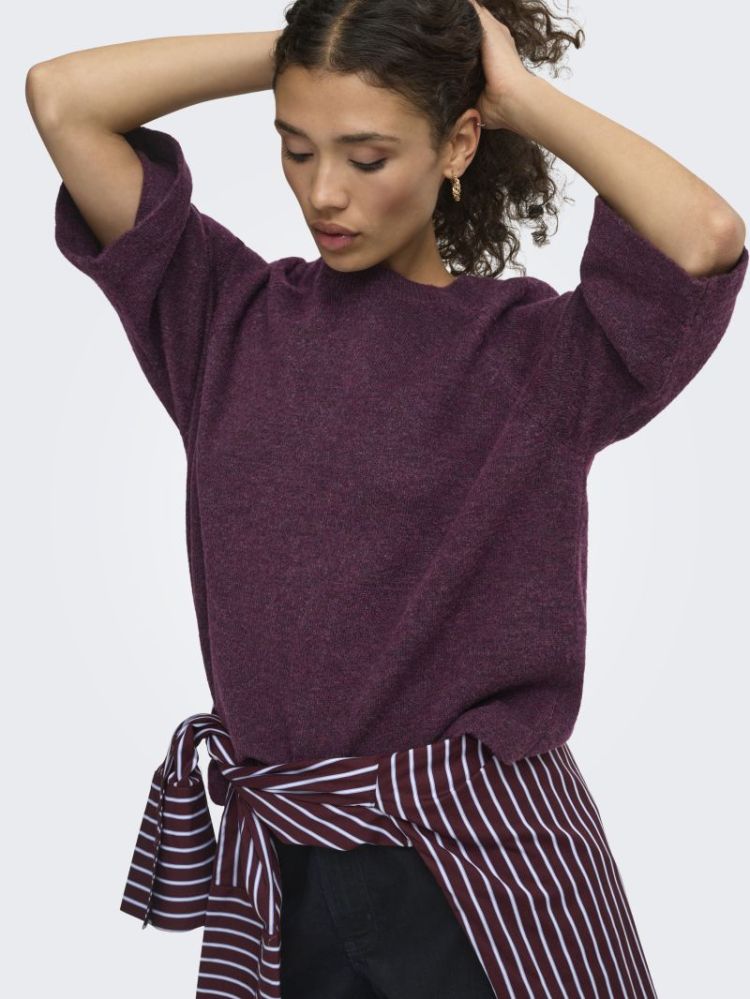121010 Pullover 294415001 Mauve