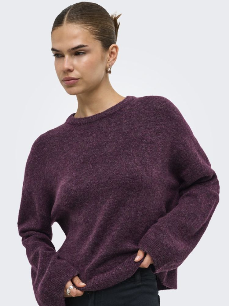 121010 Pullover 294415001 Mauve