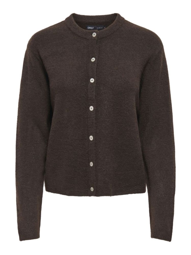 121025 Knit Cardigan 237375001 Coffe