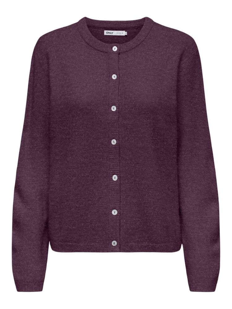 121025 Knit Cardigan 294415001 Mauve