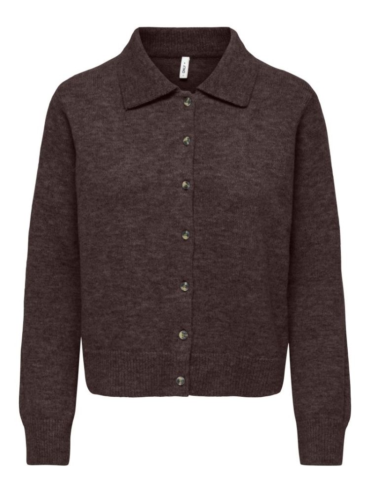 121025 Knit Cardigan 237375002 Coffe
