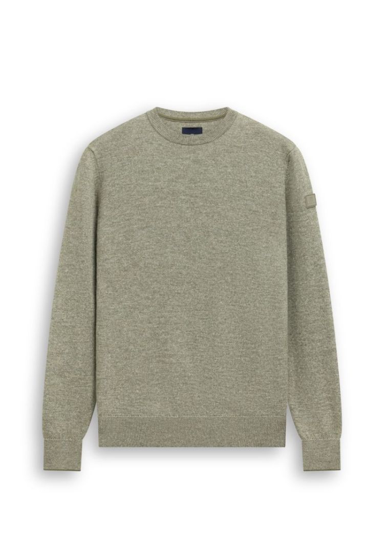 113000 113000 [Pullovers] 3719 mosgroen G