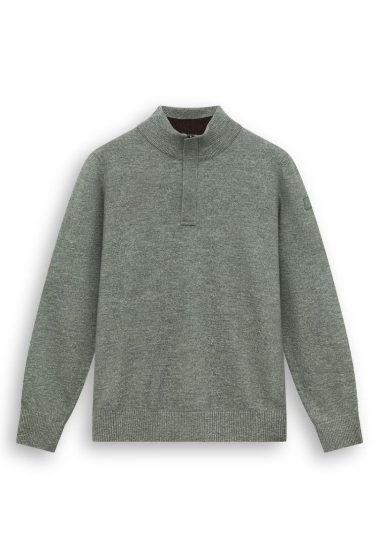 113002 113002 [Pullovers] 3619 bladgroen 