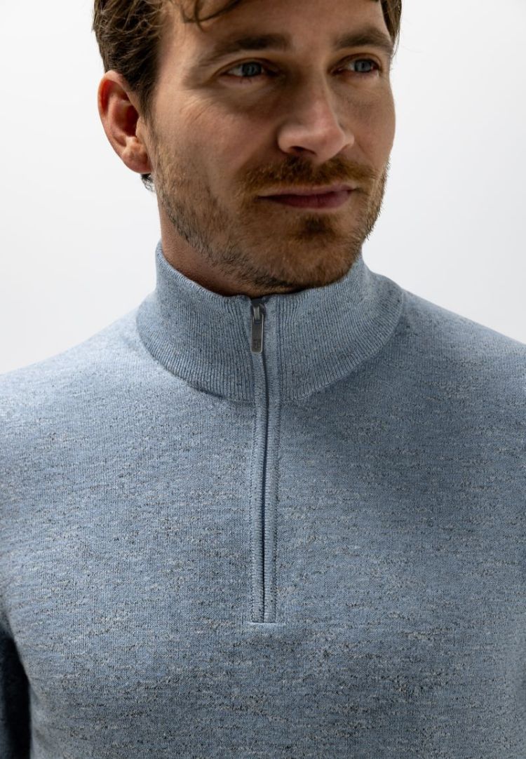 113002 113002 [Pullovers] 5600 grijsblauw