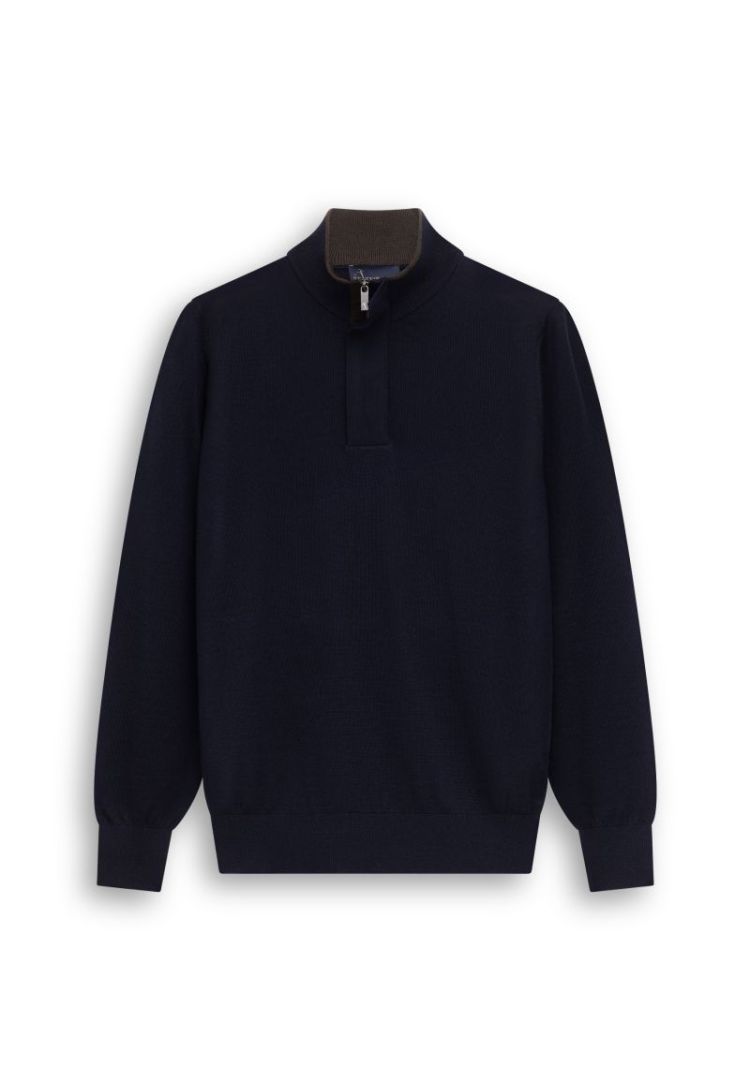 113002 113002 [Pullovers] 5900 donkerblau