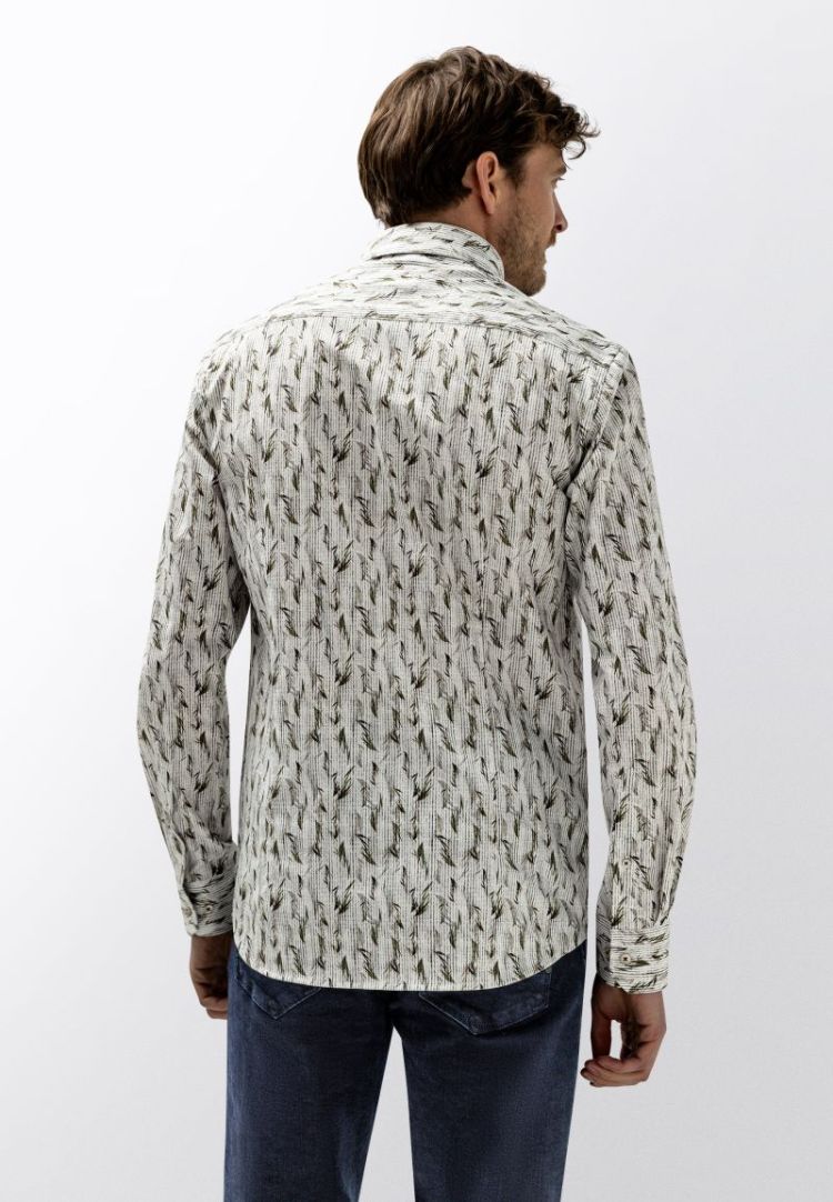 113310 113310 [Shirts LM] 8911 donkerbrui