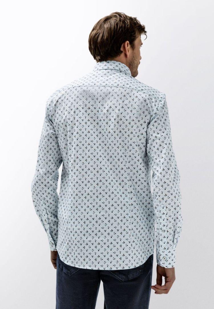 113310 113310 [Shirts LM] 5611 grijsblauw