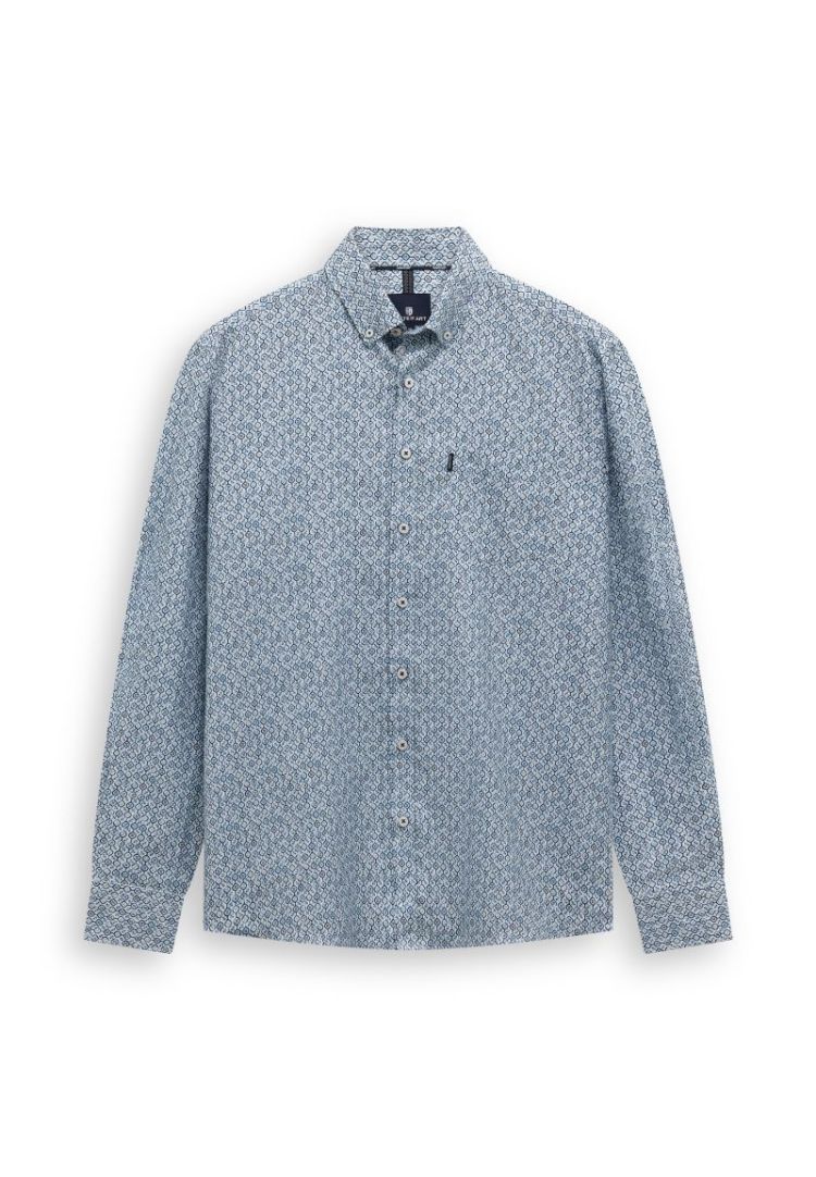 113310 113310 [Shirts LM] 5659 grijsblauw