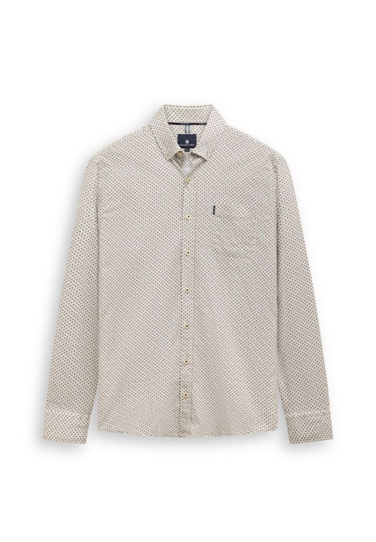 113310 113310 [Shirts LM] 8756 taupe grij