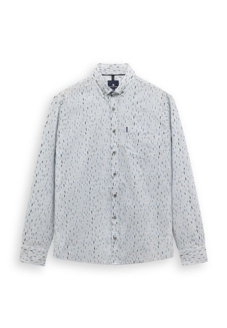 113310 113310 [Shirts LM] 5659 grijsblauw