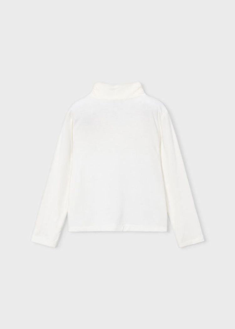 Mock neck sweater 45 Natural