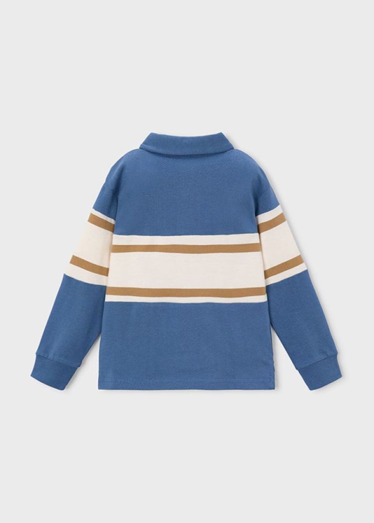 Long sleeve polo 80 Glacial