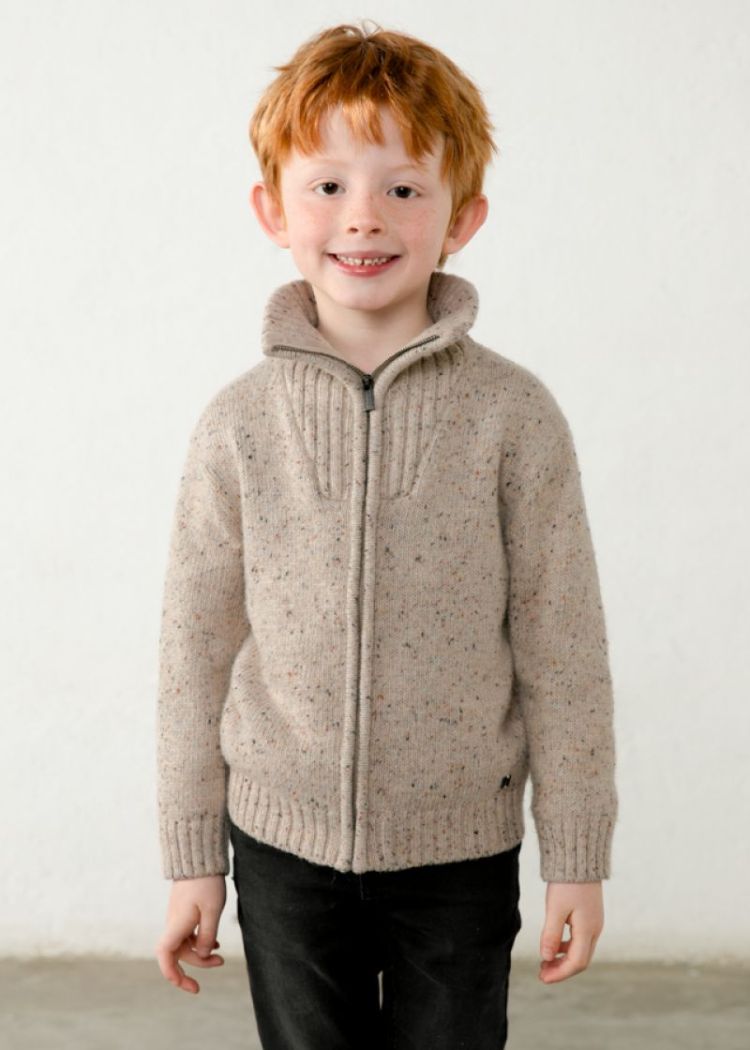 Tricot Pullover 55 tweed