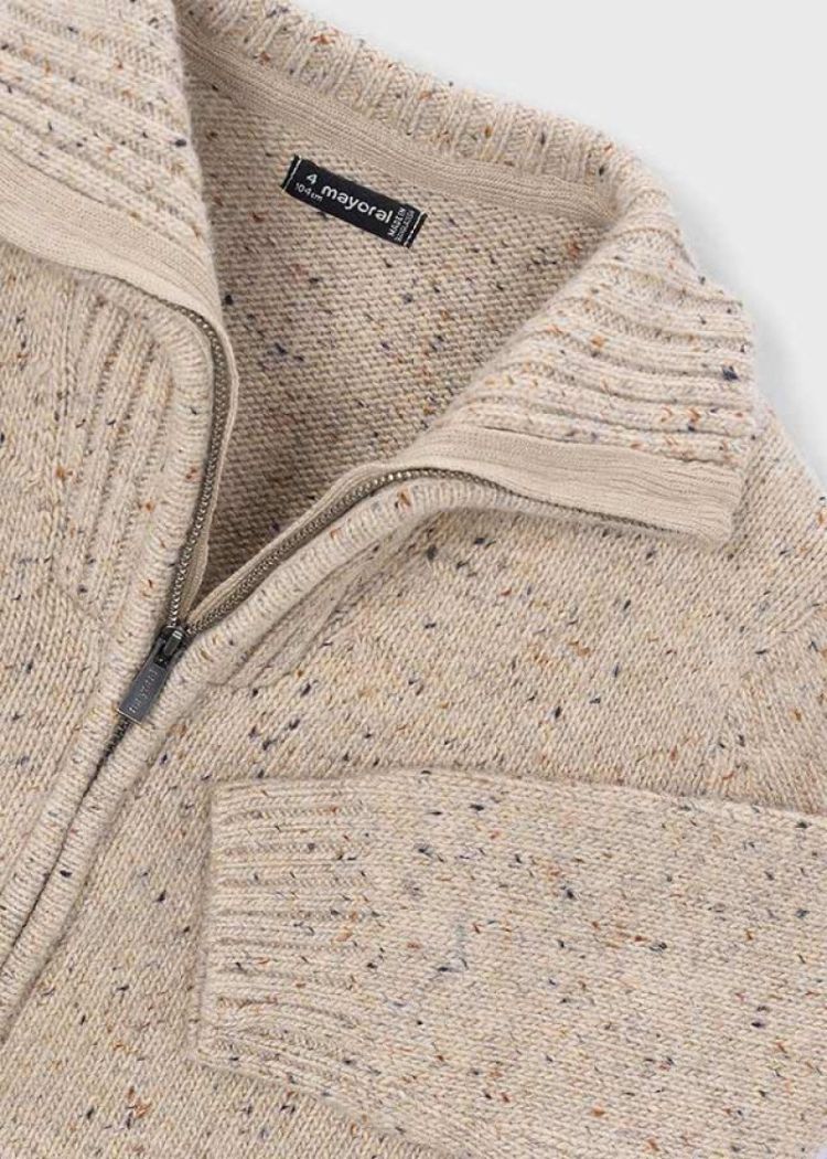 Tricot Pullover 55 tweed
