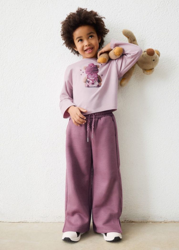Long trousers 59 violet v