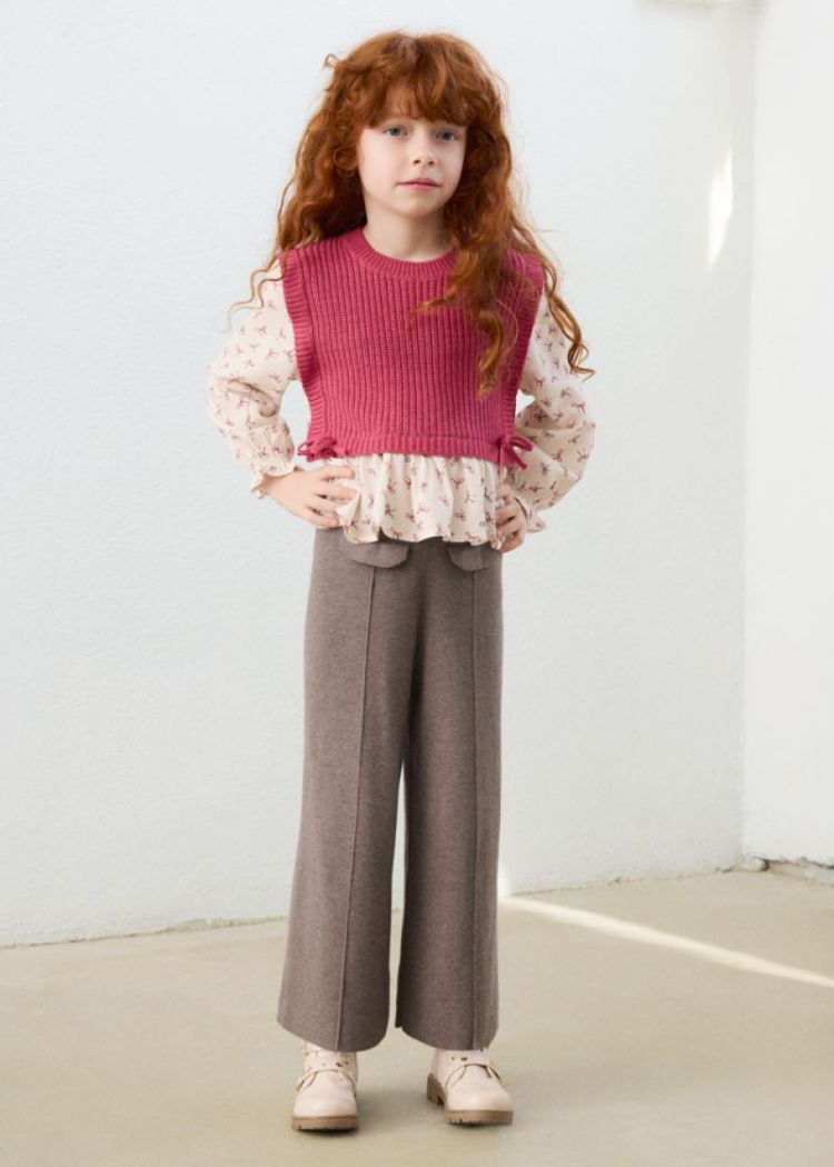 Long trousers 75 moka mix