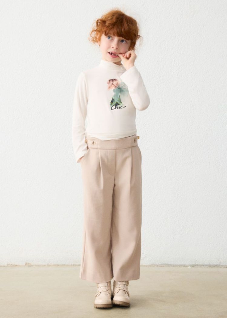 Long trousers 80 Hazelnut