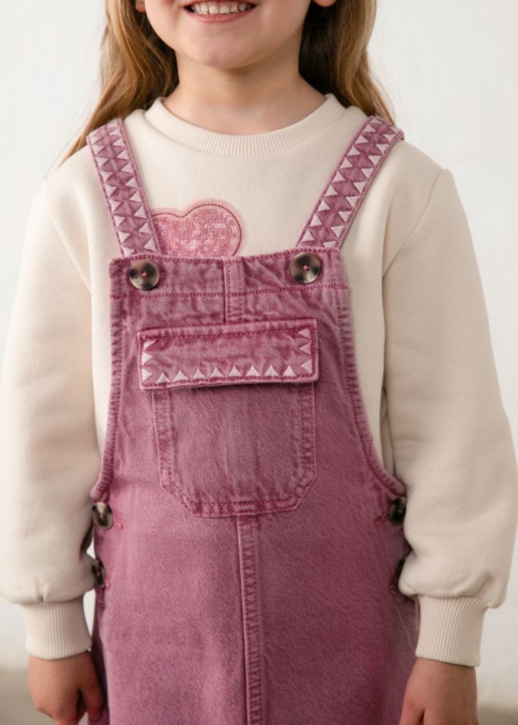 Overall skirt 94 Grape